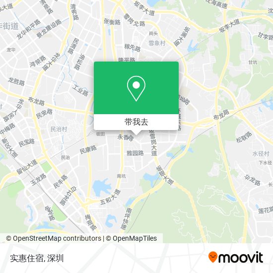 实惠住宿地图