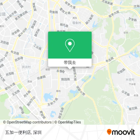 五加一便利店地图