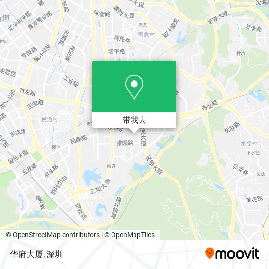 华府大厦地图