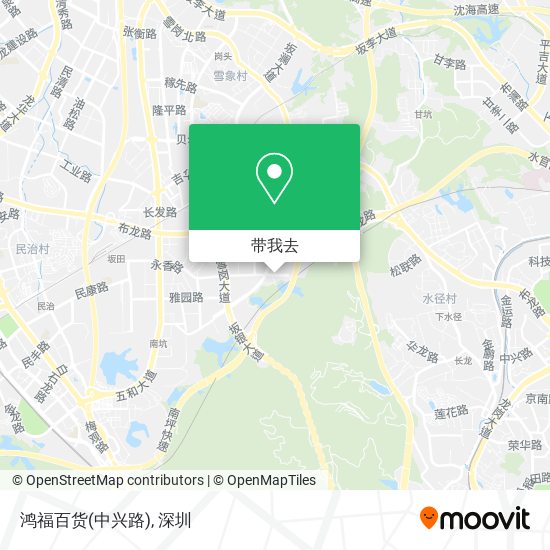 鸿福百货(中兴路)地图