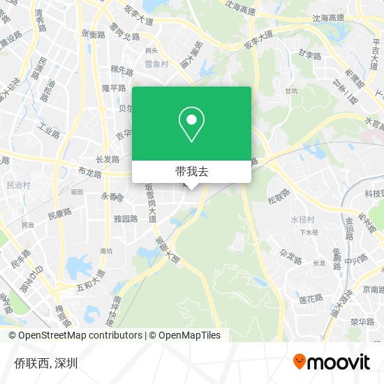 侨联西地图