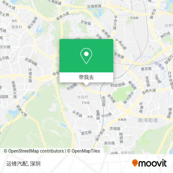 运锋汽配地图