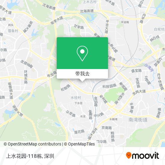 上水花园-118栋地图
