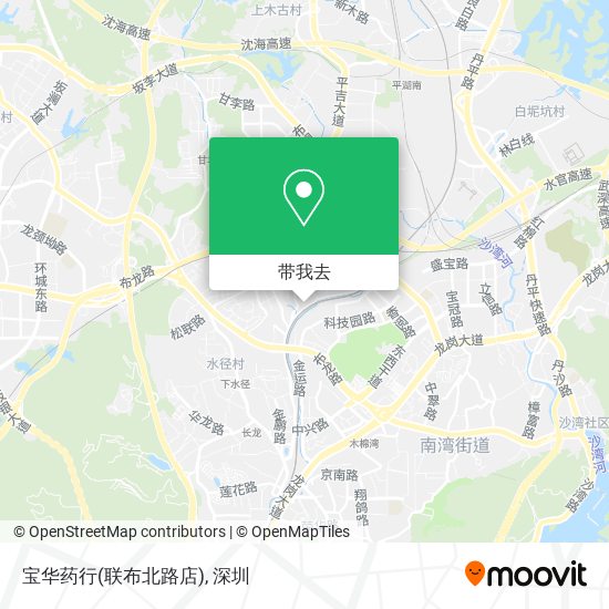 宝华药行(联布北路店)地图