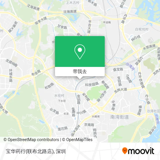 宝华药行(联布北路店)地图