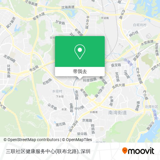 三联社区健康服务中心(联布北路)地图