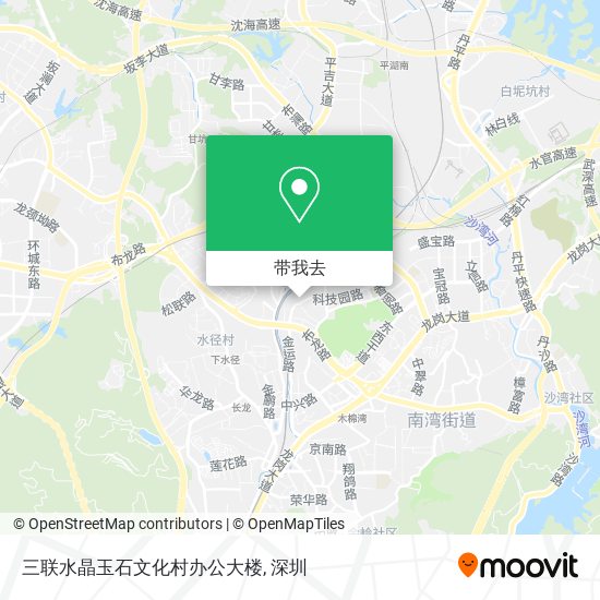三联水晶玉石文化村办公大楼地图