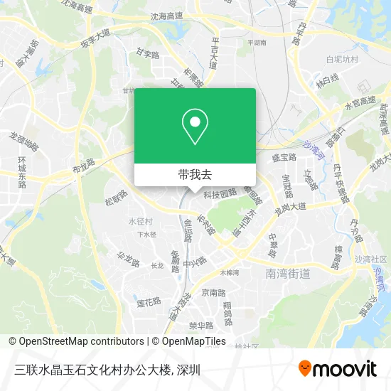 三联水晶玉石文化村办公大楼地图