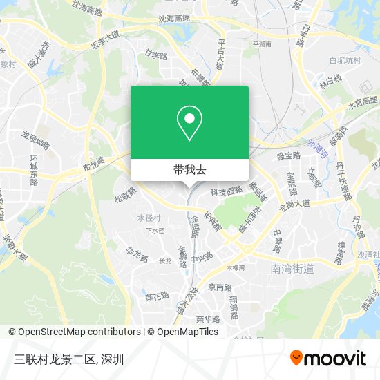 三联村龙景二区地图