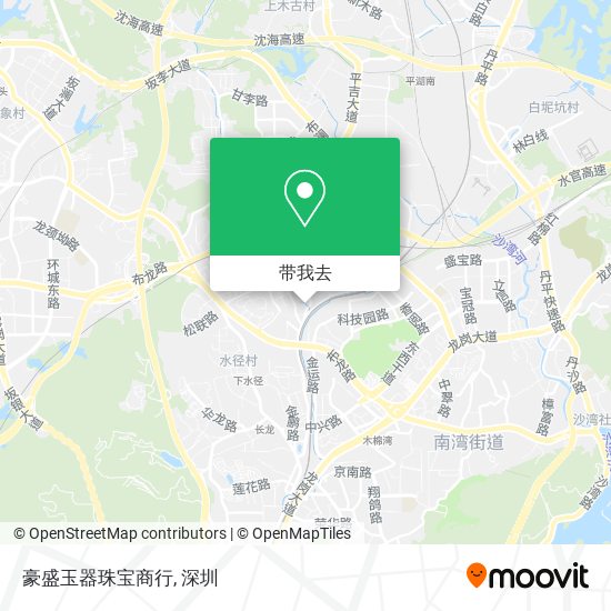 豪盛玉器珠宝商行地图