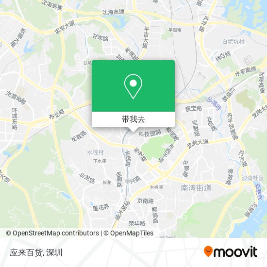 应来百货地图