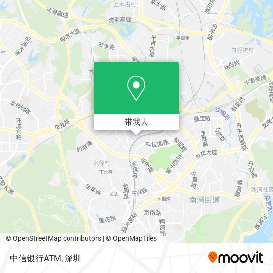 中信银行ATM地图