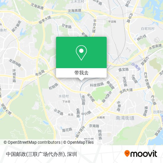 中国邮政(三联广场代办所)地图