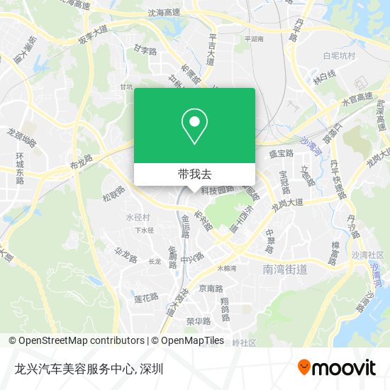 龙兴汽车美容服务中心地图