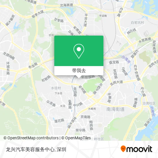 龙兴汽车美容服务中心地图