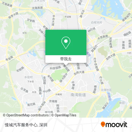 慢城汽车服务中心地图