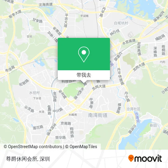 尊爵休闲会所地图