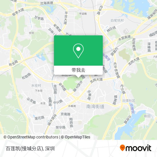 百莲凯(慢城分店)地图
