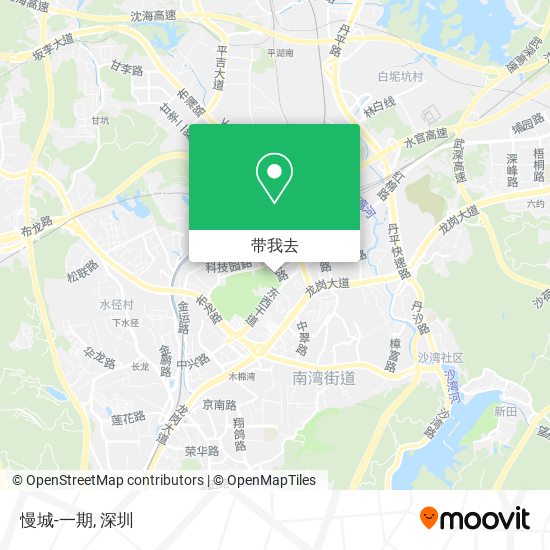 慢城-一期地图
