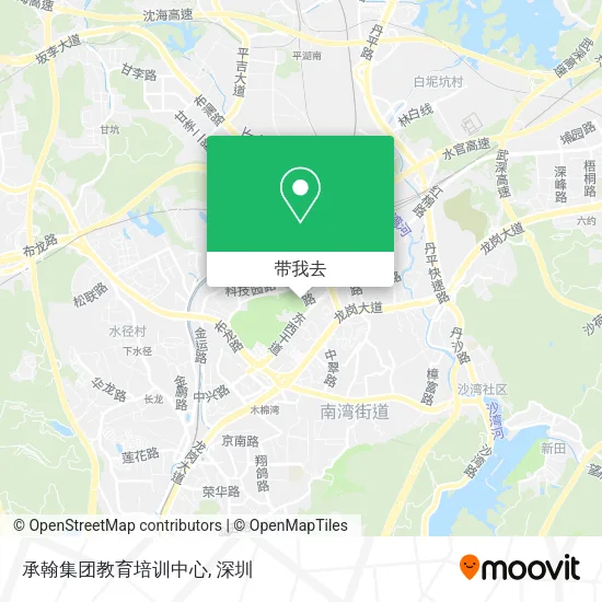 承翰集团教育培训中心地图