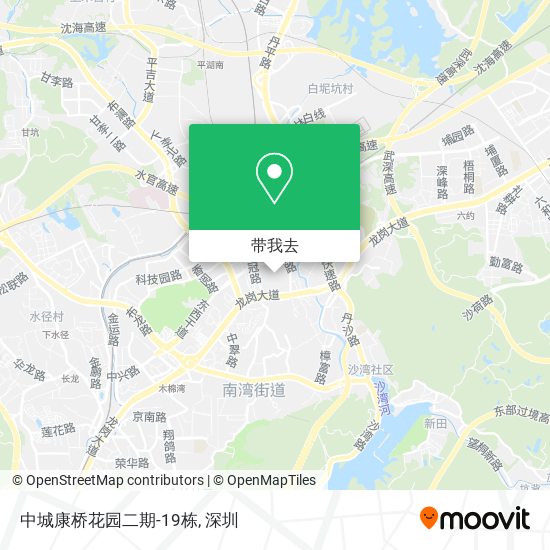 中城康桥花园二期-19栋地图