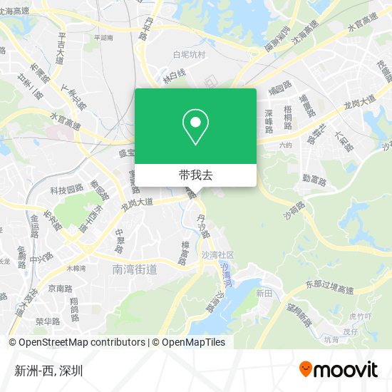 新洲-西地图