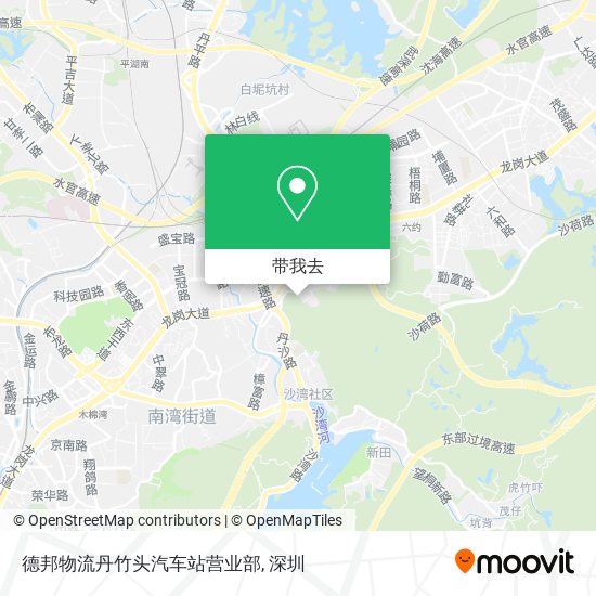 德邦物流丹竹头汽车站营业部地图