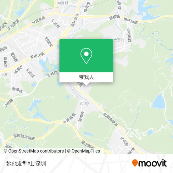 她他发型社地图
