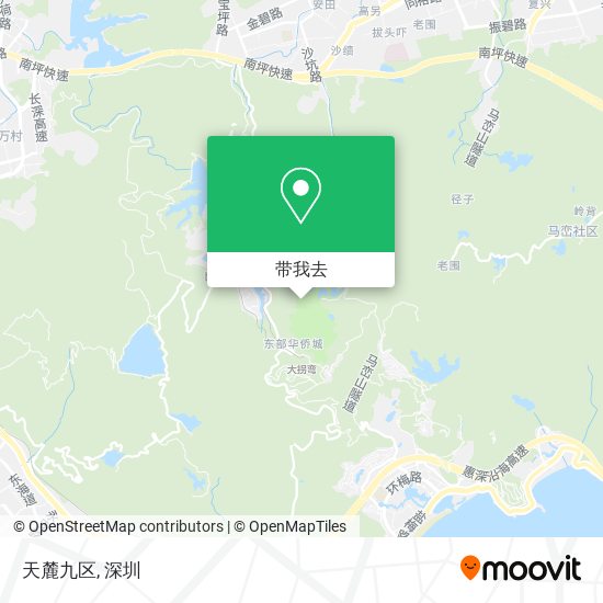 天麓九区地图