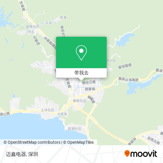 迈鑫电器地图