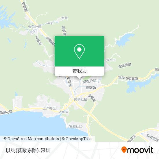 以纯(葵政东路)地图