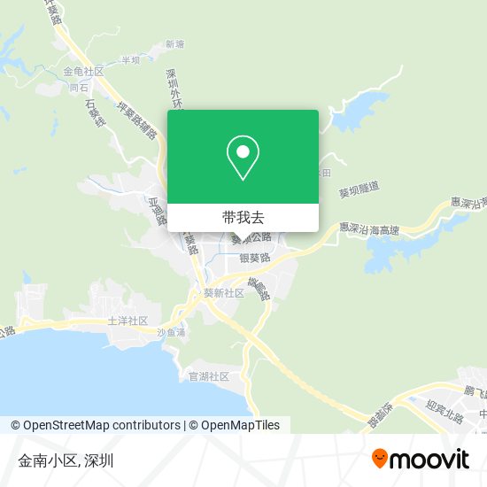 金南小区地图