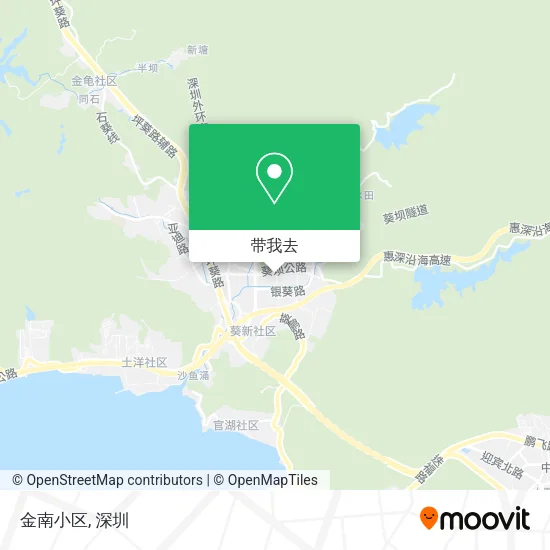 金南小区地图