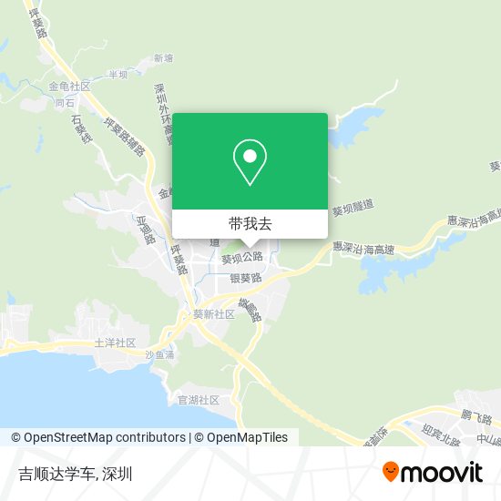 吉顺达学车地图
