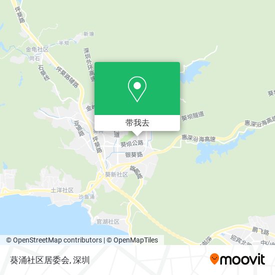 葵涌社区居委会地图