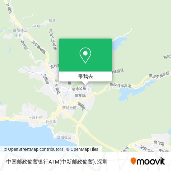 中国邮政储蓄银行ATM(中新邮政储蓄)地图