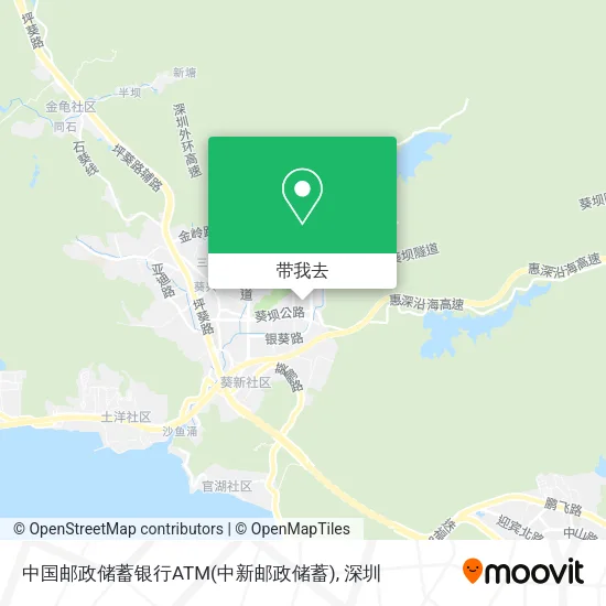 中国邮政储蓄银行ATM(中新邮政储蓄)地图