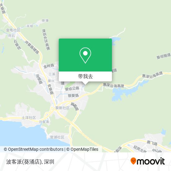 波客派(葵涌店)地图