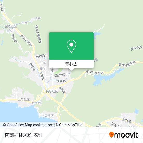 阿郎桂林米粉地图