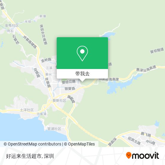 好运来生活超市地图