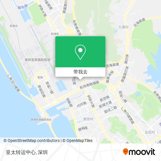 亚太转运中心地图