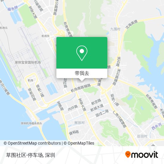 草围社区-停车场地图