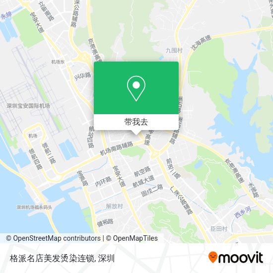 格派名店美发烫染连锁地图