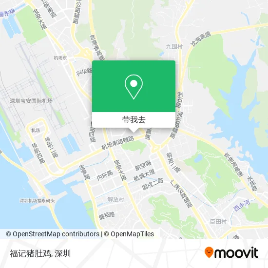 福记猪肚鸡地图