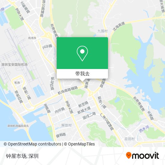 钟屋市场地图