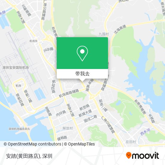 安踏(黄田路店)地图