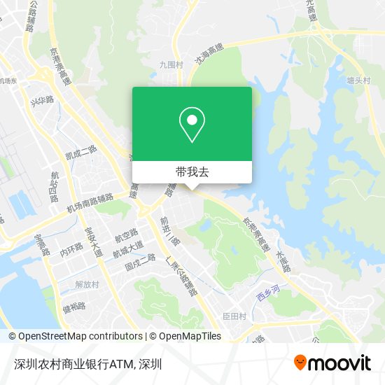 深圳农村商业银行ATM地图