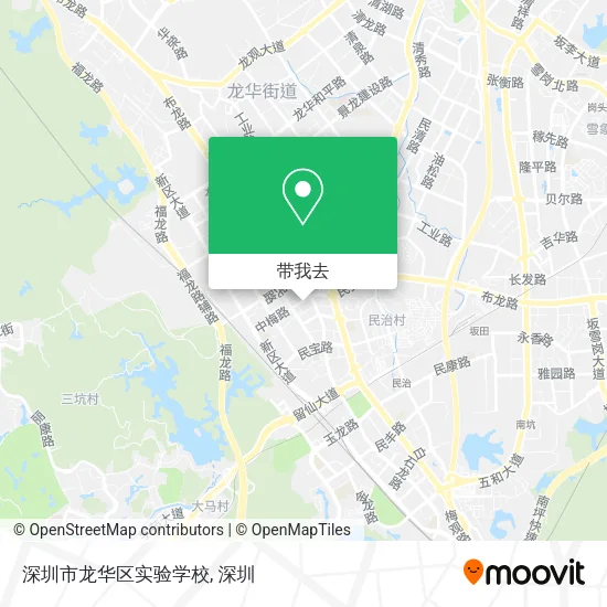 深圳市龙华区实验学校地图