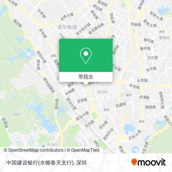中国建设银行(水榭春天支行)地图