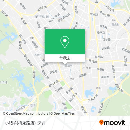 小肥羊(梅龙路店)地图